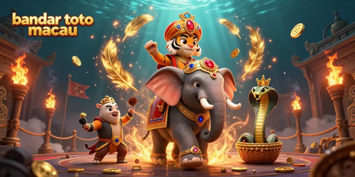 Engage in thrilling games at bandar toto macau with vibrant characters and dynamic elements.
