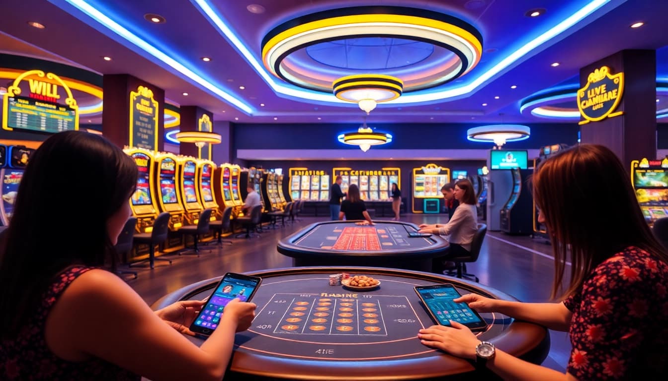 Experience the excitement of online games at https://whycazino.com with vibrant gaming tables and interactive features.