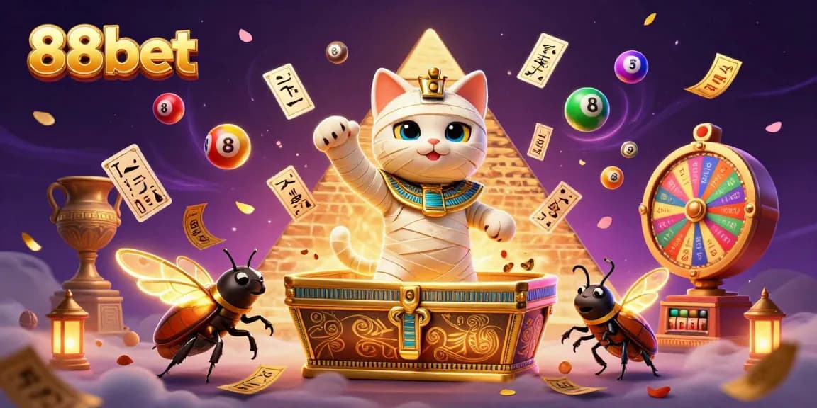 Experience fun and excitement with 88bet lottery games featuring unique Egyptian designs.