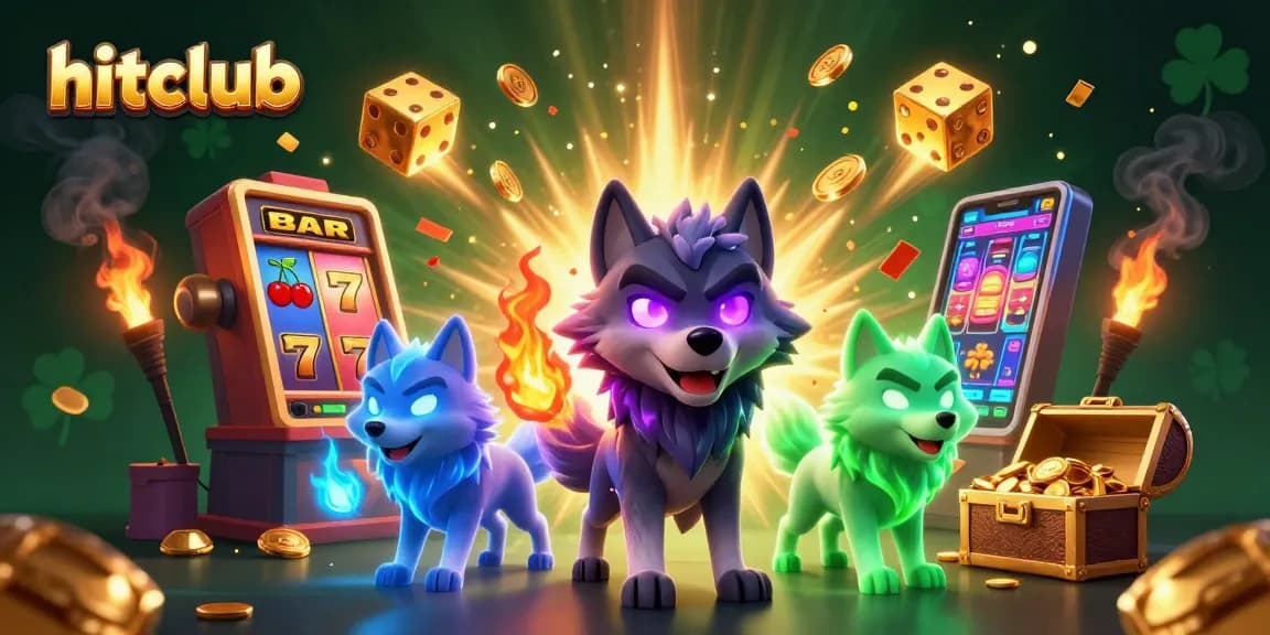 Experience the thrill at hitclub with immersive casino visuals and slot machine excitement.