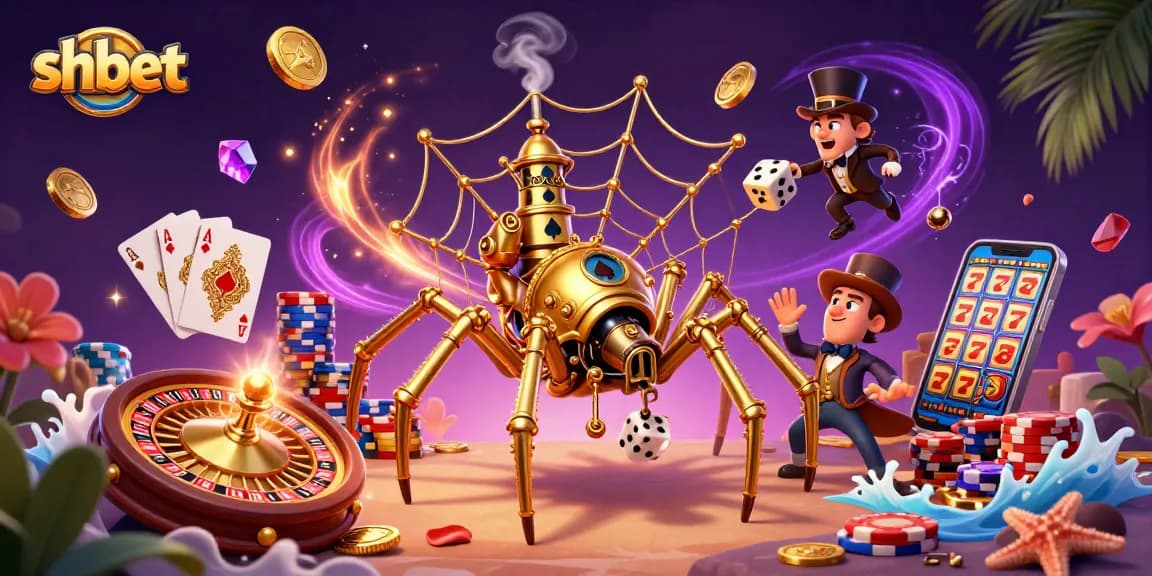 Experience thrilling gameplay at shbet with lively game elements and a dynamic casino scene.
