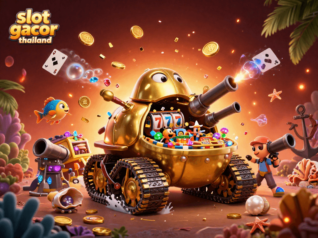 Engage with slot gacor thailand in a thrilling casino universe with dynamic gold treasures and vibrant gameplay elements.