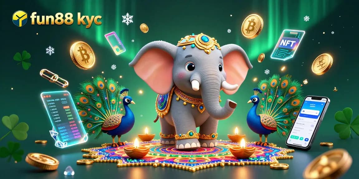 Chơi cá cược tại fun88 kyc cùng hình ảnh nghệ thuật 3D sống động đầy màu sắc.