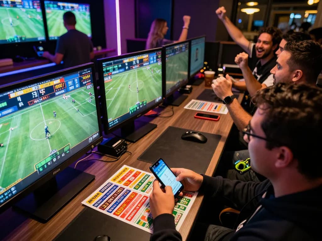 Engage in kèo nhà cái hôm nay sports betting action with friends in an exciting home atmosphere.