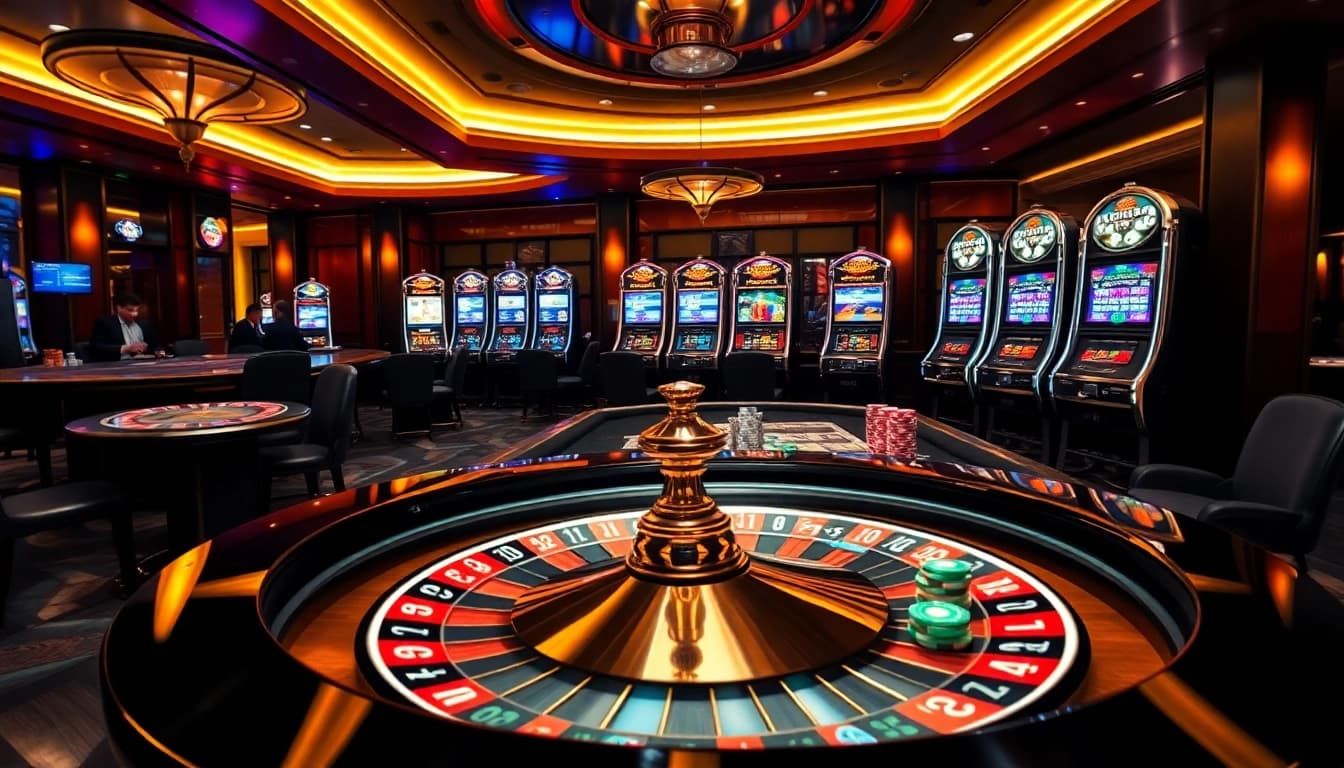 Experience thrilling gameplay at https://ok88.tech/ featuring vibrant slot machines and exciting casino action.