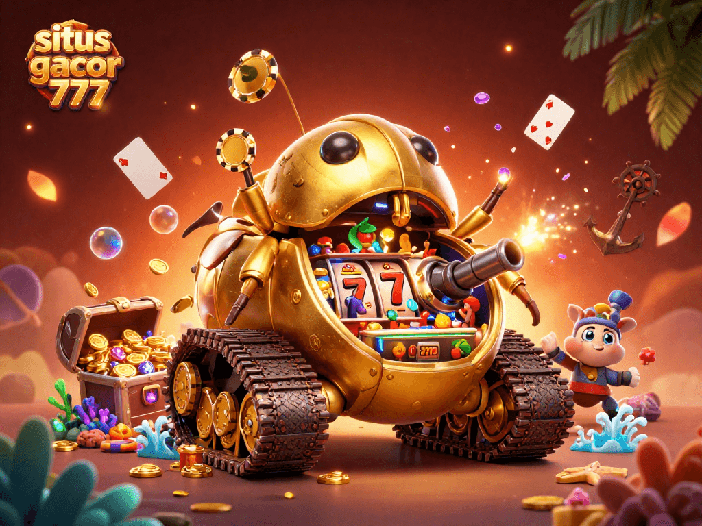 Experience action at situs slot gacor 777 with vibrant casino elements and thrilling jackpots.