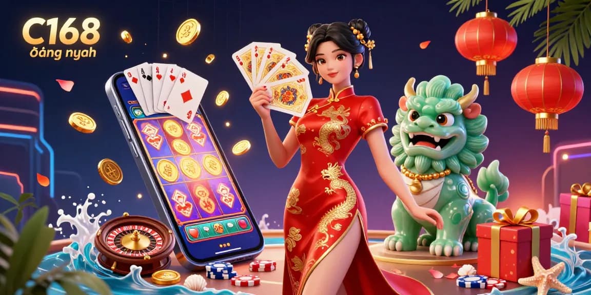 C168 đằng nhập inviting players to immerse in thrilling online casino experiences with vibrant gaming elements.