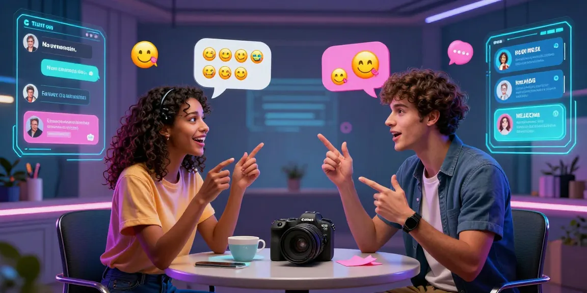 Engaging ai nsfw chat experience showcasing interactive avatars and playful conversation.