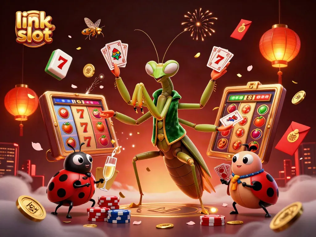 Permainan slot online di link slot menampilkan karakter fantastis dan elemen menarik yang penuh warna.