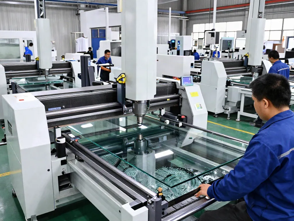 Glass machine manufacturers operate advanced machinery for glass production.