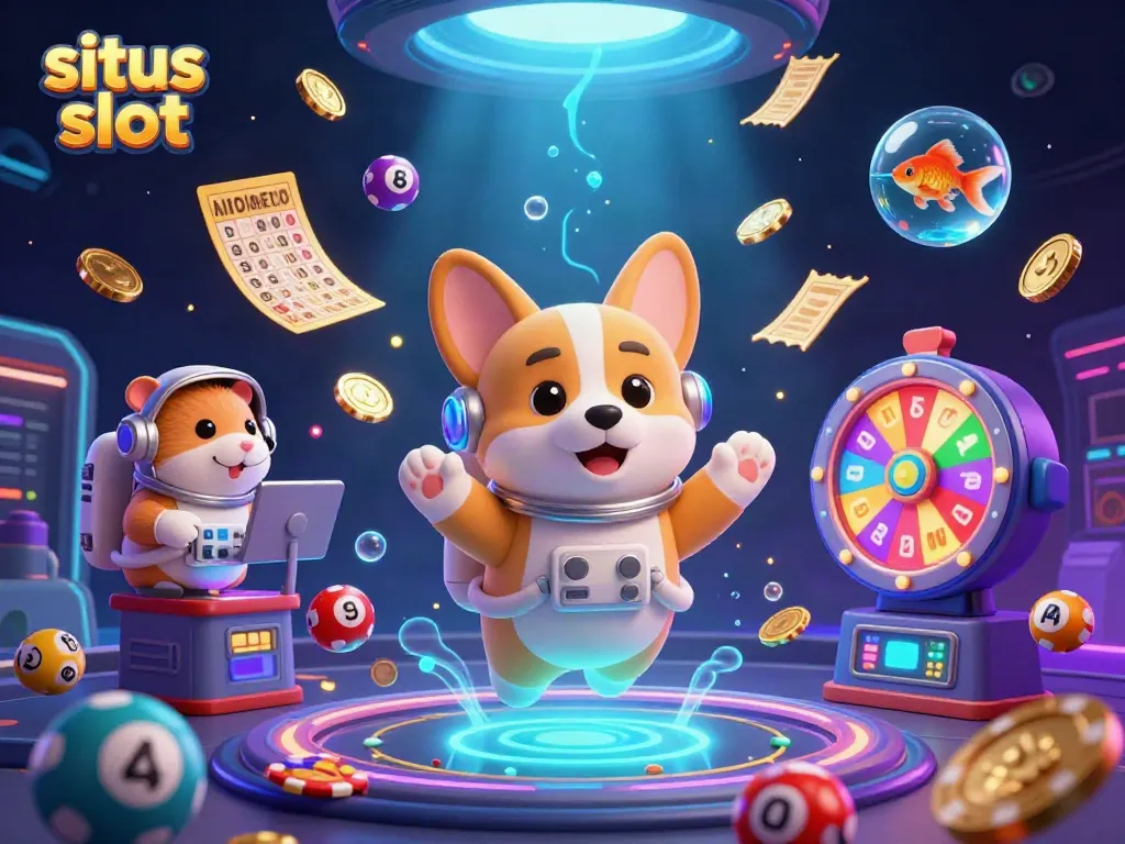 Menangkan situs slot dengan corgi astronaut dan hamster di kasino luar angkasa.