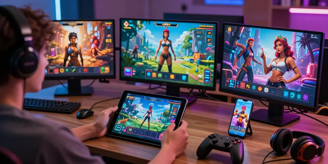 Engaging free porn games experience on tablets, desktops, and smartphones with colorful graphics.