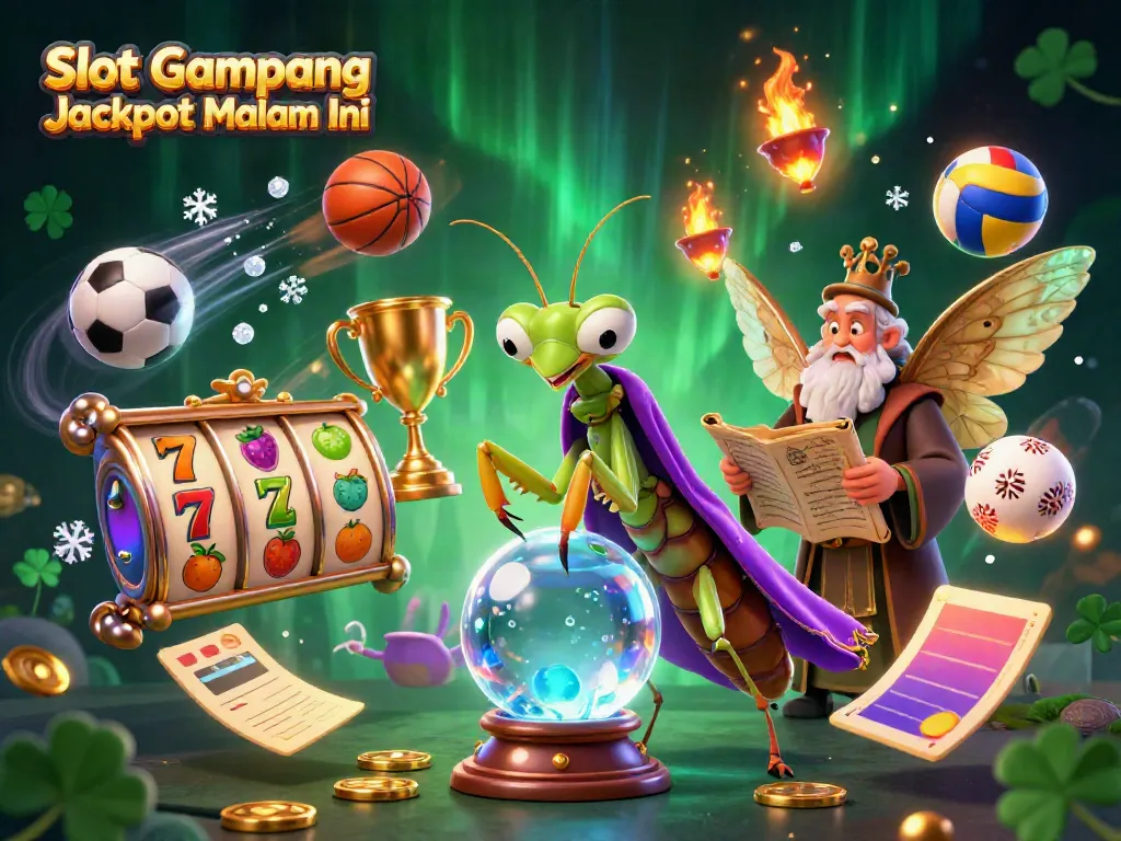 Menangkan Slot Gampang Jackpot Malam Ini dengan berbagai simbol slot dan jackpot yang menarik.