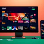 Explore the dynamic online betting interface at https://whycazino.com with its vibrant gaming options and professional design.