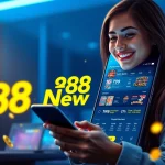 Explore the innovative 888 New app interface showcasing exciting betting options and vibrant promotions.