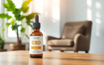 Apply CBD Oil for relaxation in a tranquil home environment with plants and natural light.
