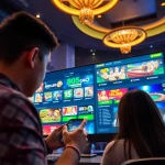 Dynamic MV88 game interface showcasing engaging online gaming experience with diverse players.