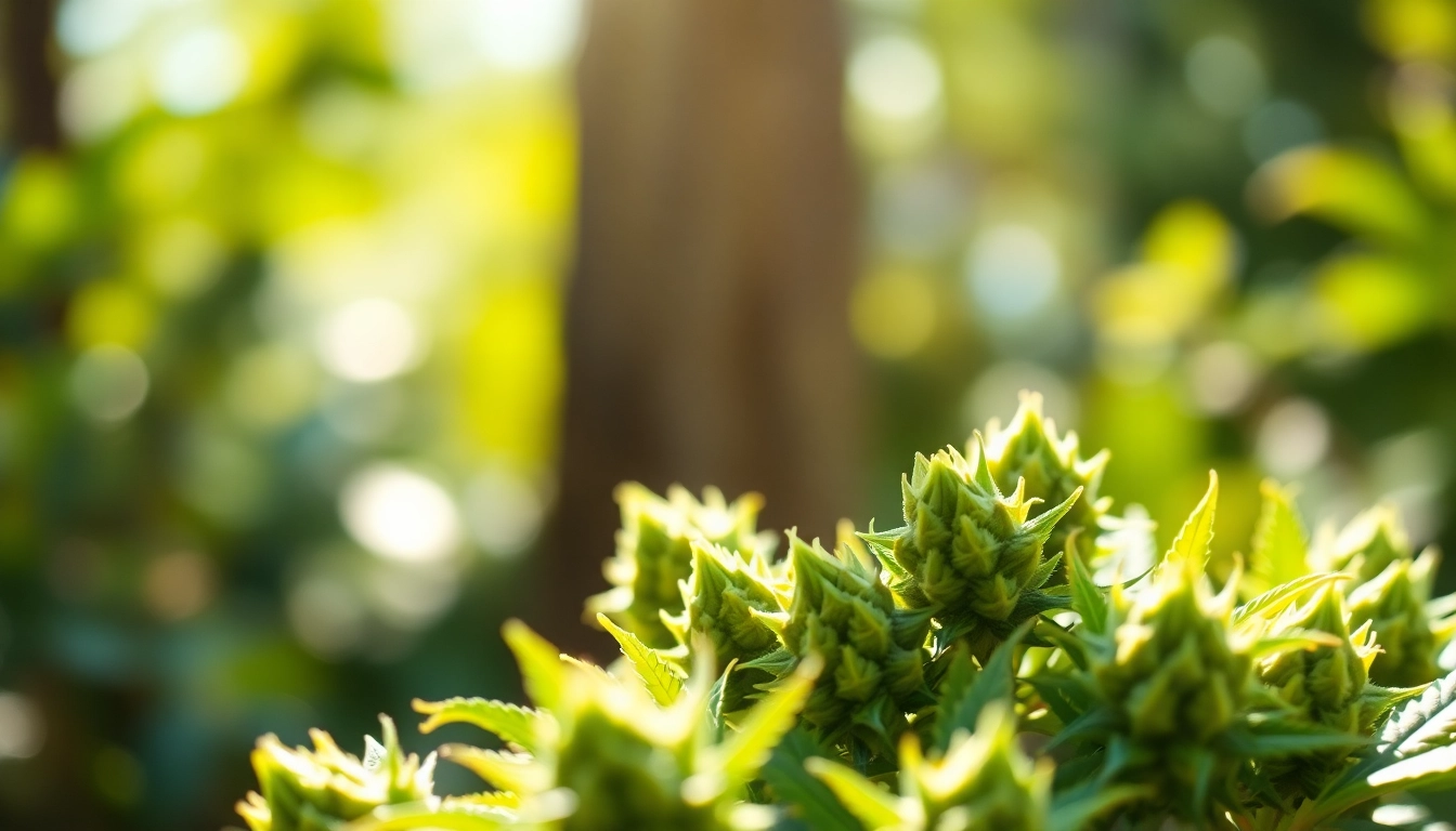 Mental Wellness CBD buds showcased in a serene natural setting to highlight their calming benefits.