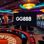 GG88 online casino interface with vibrant tables, excitement and player engagement.