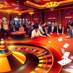 Experience the excitement of XN88 BET in a vibrant casino filled with slot machines and poker tables.