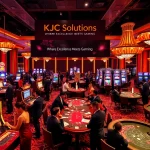 Experience the thrill of winning with Kjc solutions in a vibrant casino environment full of gaming excitement.
