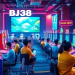 Engaging virtual gaming scene showcasing BJ38's diverse offerings in online betting.
