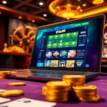Exciting gaming action at nhà cái sa88 online casino with vibrant chips and cards.