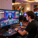 Online gambling excitement at 8kbetcom.club with vibrant gaming interface and modern casino ambiance.