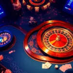 Experience the S8 excitement at a luxurious casino with vibrant tables and thrilling gameplay.