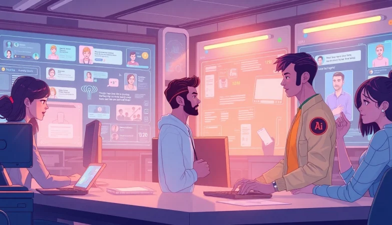 NSFW AI technologies in 2026, showcasing immersive roleplay and advanced interactions.