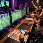 Engage in kèo nhà cái hôm nay sports betting action with friends in an exciting home atmosphere.