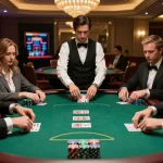Player strategizing during a high-stakes poker game at XX 88 casino table
