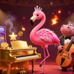 Experience thrilling gameplay with m88 at a vibrant casino scene alive with action and entertainment.