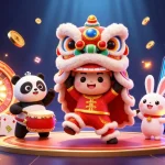 Experience RTP live with exciting casino elements in a vibrant 3D illustration.