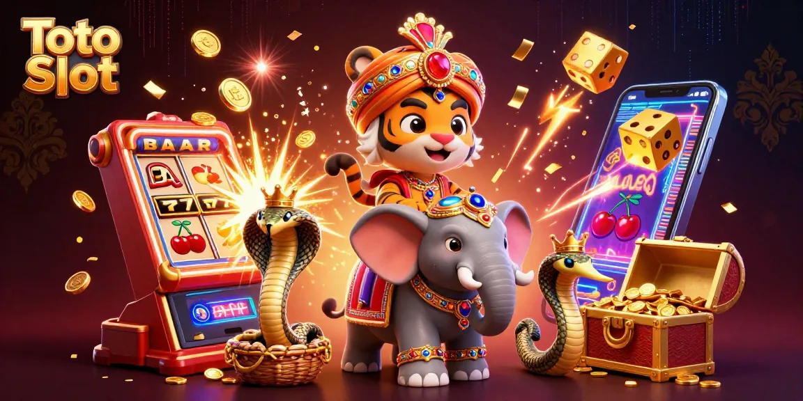 Play at Toto Slot and experience vibrant games with exhilarating jackpots and brilliant animations.