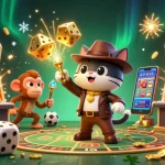 Generate winning strategies with situs judi bola through a vibrant 3D casino scene filled with excitement.