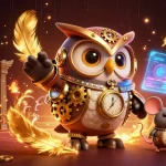 Experience mmoo's dynamic casino atmosphere with cartoon characters engaging in a lively gambling scene.